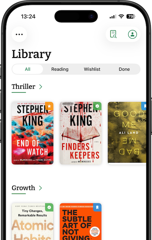 Kiveo: Reading Journal. Library.